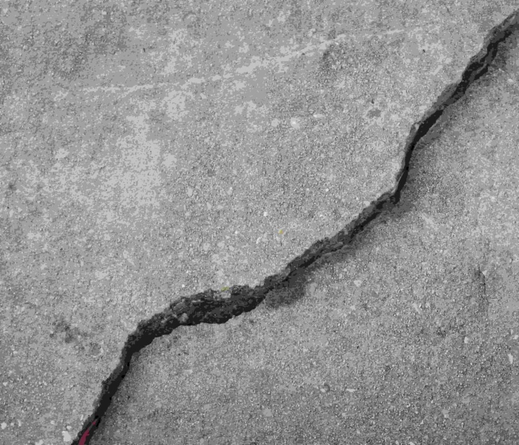 Concrete crack